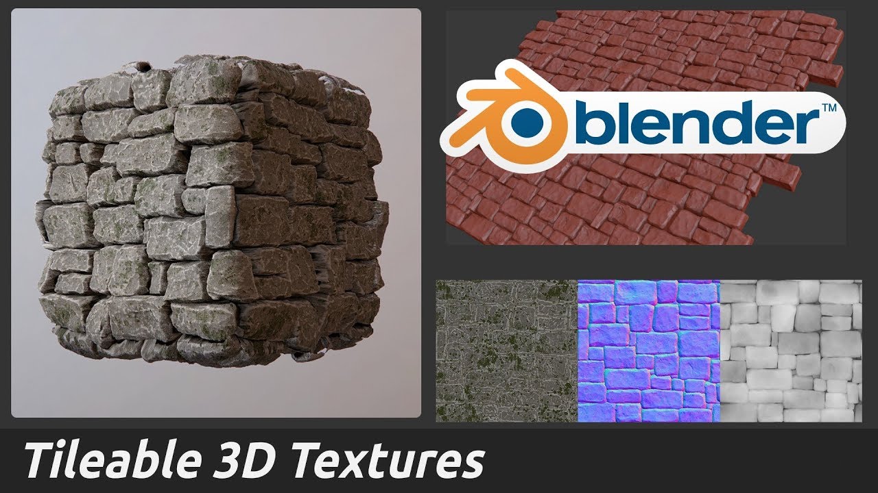 Tileable 3D in Blender -