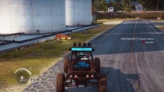 Just Cause 3 - flying cow!