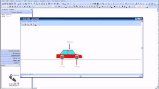 20 PC-CRASH axle load calculation