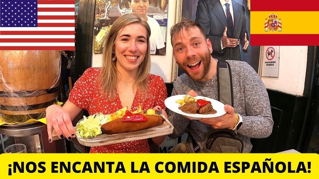 INVITÉ A MI AMIGA AMERICANA A COMER COMIDA ESPAÑOLA Y FLIPAMOS