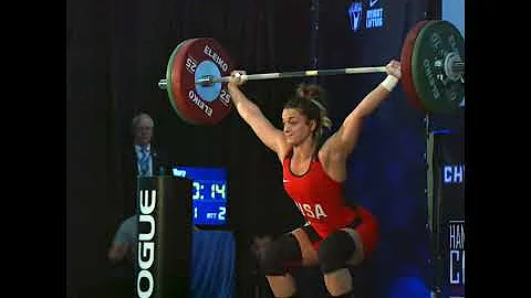 Mary Peck (63) - 88kg & 91kg Snatches @ 2017 Pan A...
