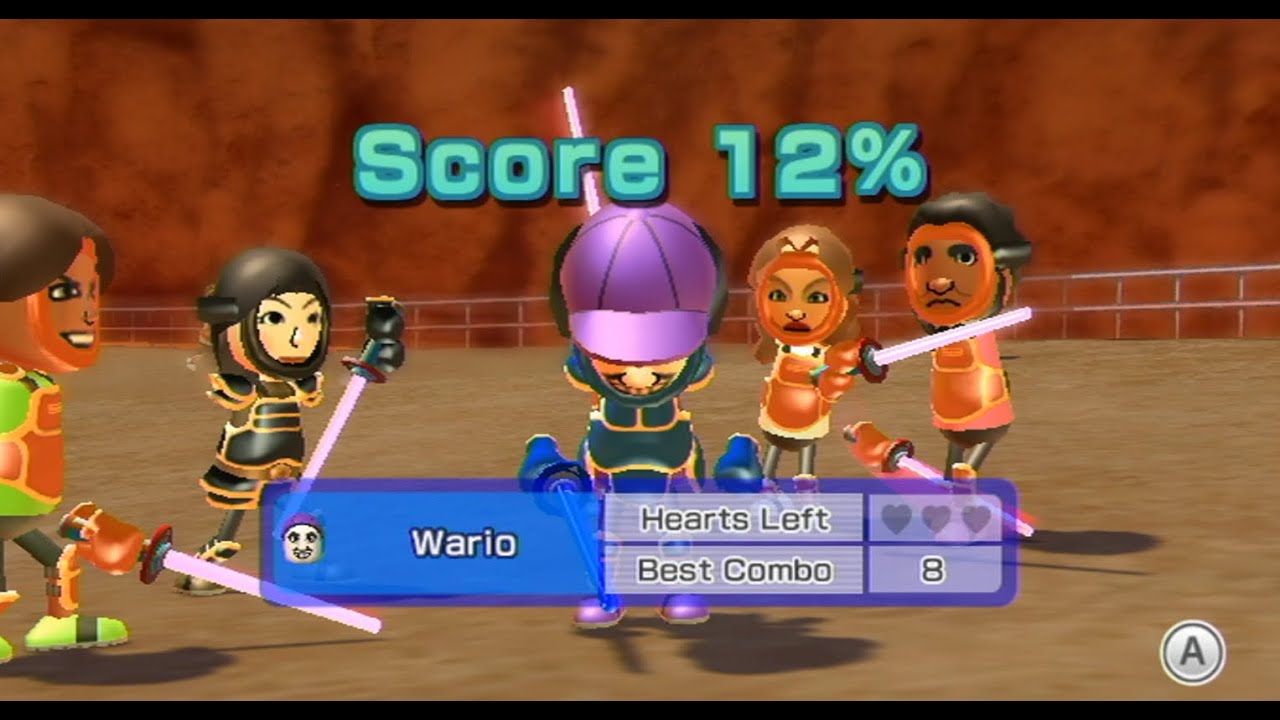 Wario gets rekt on Stage 20 of Swordplay Showdown for 3 hours.mp4