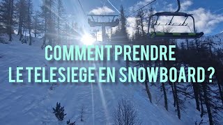 Astuce Snowboard : Comment Prendre le Télésiège Sans Tomber en Snow ?!