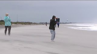 State of emergency declared in New Jersey as Hurricane Erin passes off the coast