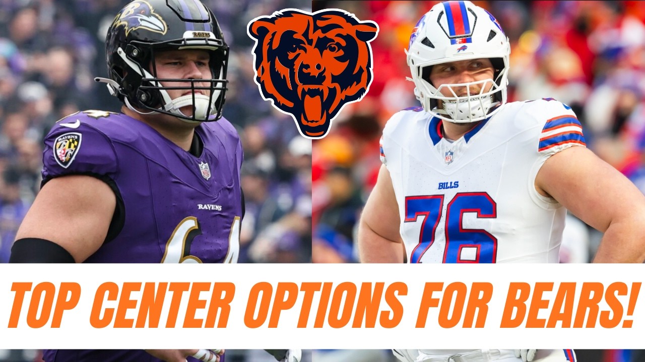 Chicago Bears TOP Center Targets To Replace Drew Dalman!