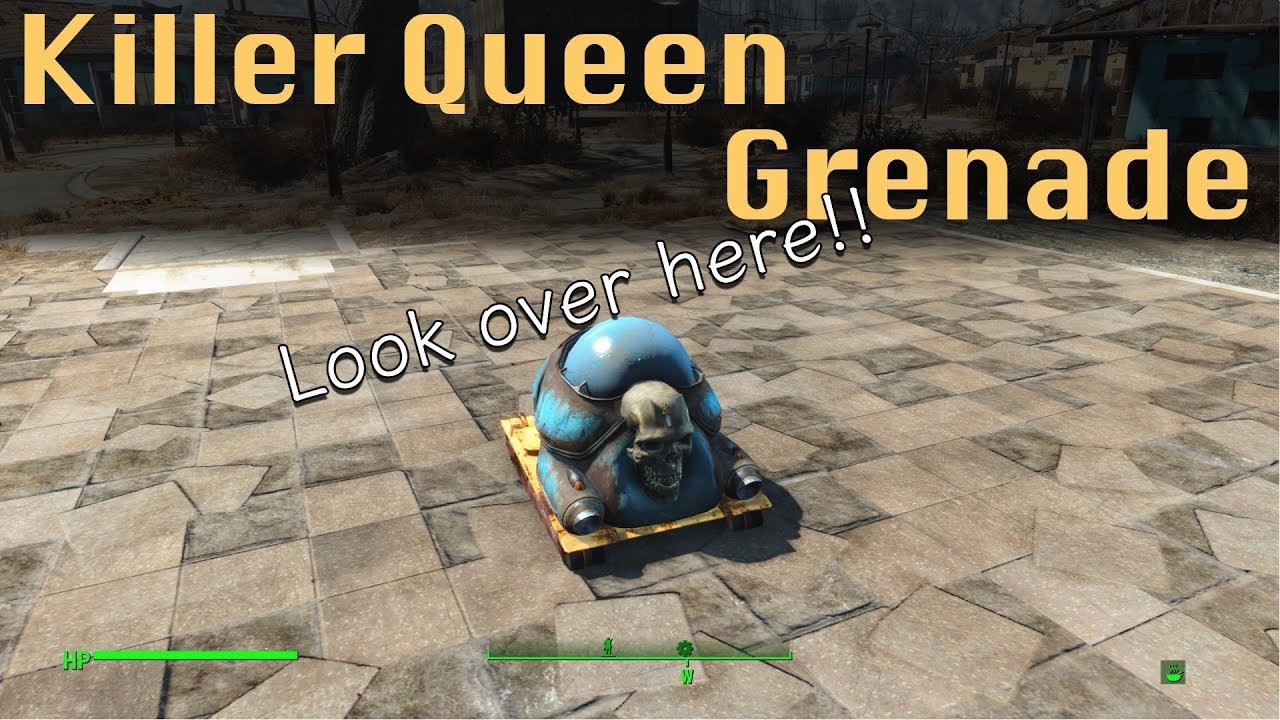 コッチヲ見ロ Fallout 4 Mod Killerqueen Grenade Digiroma