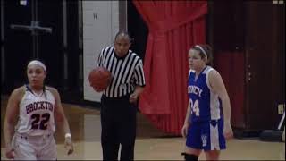 Brockton High School Girls Basketball Vs Quincy (2014-01-06)