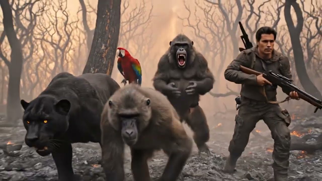 #5 Millions of Years Ago | Wild Amazon 4K | Sacred flame | 