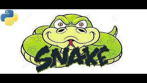 SNAKE GAME IN PYTHON WITH SOURCE CODE