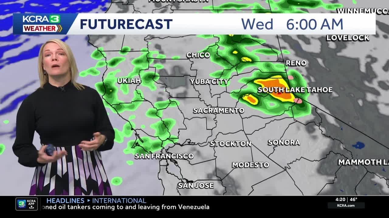 Northern California forecast: Scattered showers and warmer temperatures