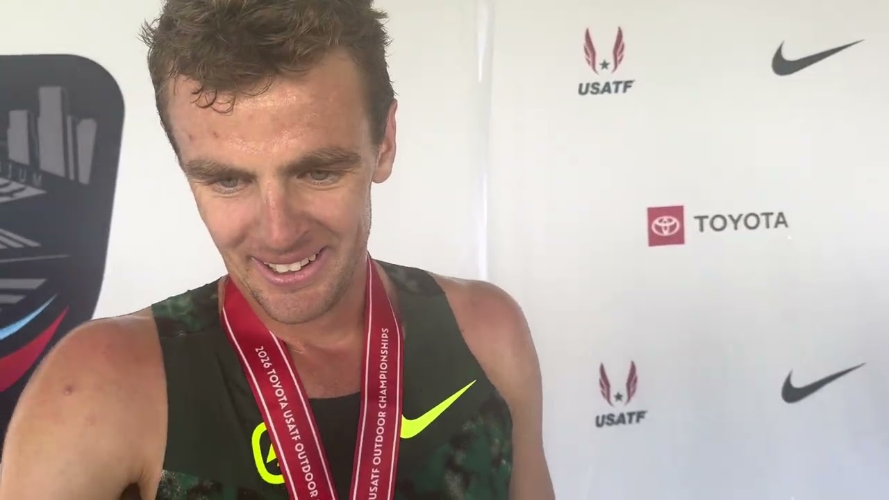 Duncan Hamilton says he likes to push the pace after finishing third in steeple at 2026 USAs