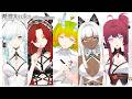 How many variants can a live2d model transform?