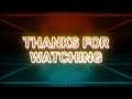 End of video