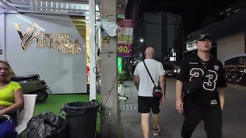 Pattaya Soi Buakhao, Soi Boomerang Nightlife, Thailand 4K 30FPS