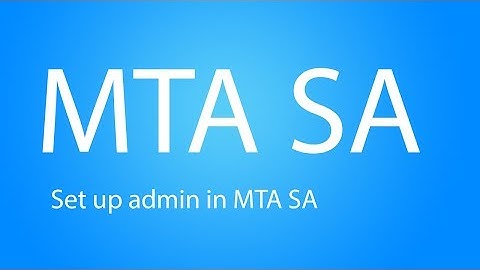 How to be an admin in your MTA SA server [HD]