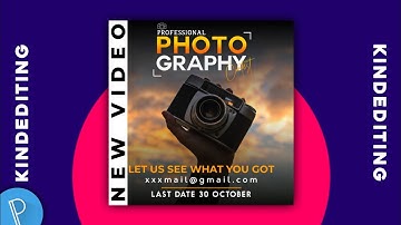 Learn Social Media Post Banner Design on Android | PixelLab Tutorial | New in 2020