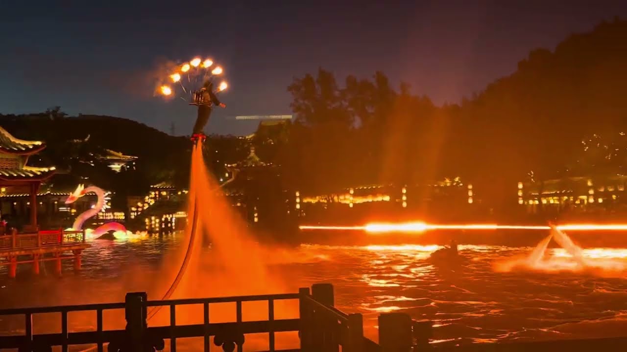 Kung Fu on Water - The Ancient Art of Creating Fireworks with Liquid Iron