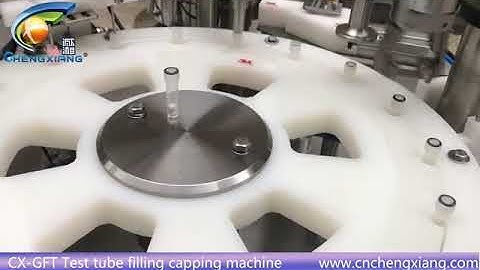 CX-GFT 3ml test tube liquid filling machine,filling capping machine