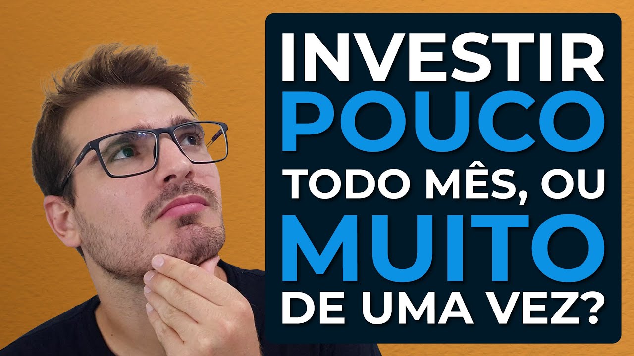 Investir todos os meses ou de uma vez só? O que é melhor? Descubra na prática!