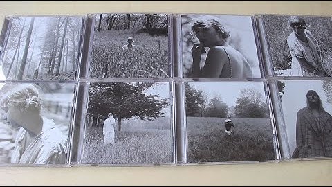 Taylor Swift – Folklore Todas las Versiones 1-8 – ( Deluxe Edition ) – Unboxing CD