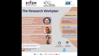 EBM Grand Rounds - The Research Workplan Module 4