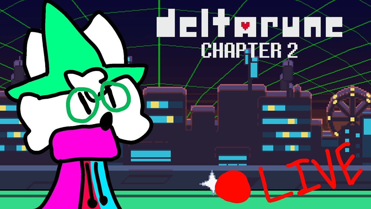 Playing Deltarune Chapter 2 - YouTube