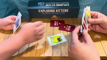 Exploding Kittens: Recipe for Disaster Lighting Kittens!  In Real Life Games