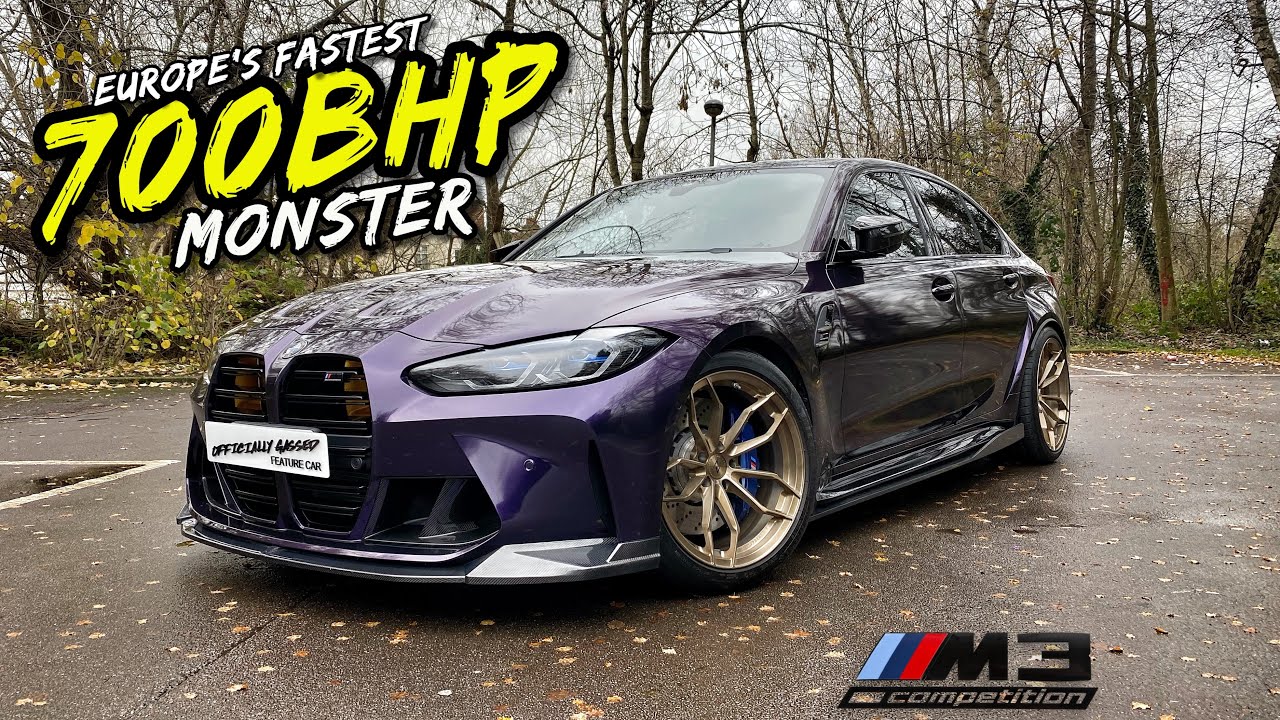 THIS STAGE 2 TUNED 700BHP G80 BMW M3 IS BREATHTAKINGLY FAST