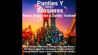 Rauw Alejandro, Daddy Yankee - Panties Y Brasieres (Remix) Ft. Myke Towers, Jhay Cortez, Ñengo Fl...