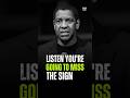 Listen You&#39;re Going To Miss The Sign - Denzel Washington #motivation #denzelwashington #shorts