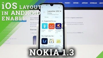 How to Download iOS Launcher on NOKIA 1.3 – Apply iOS Launcher