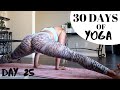 DAY 25 OF 30 DAYS YOGA CHALLENGE | YOGA STRETCHES