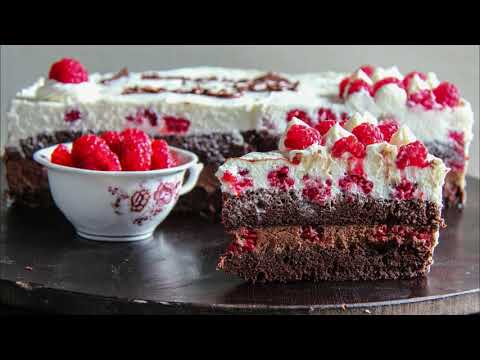 Tort cu ciocolată și zmeură - YouTube