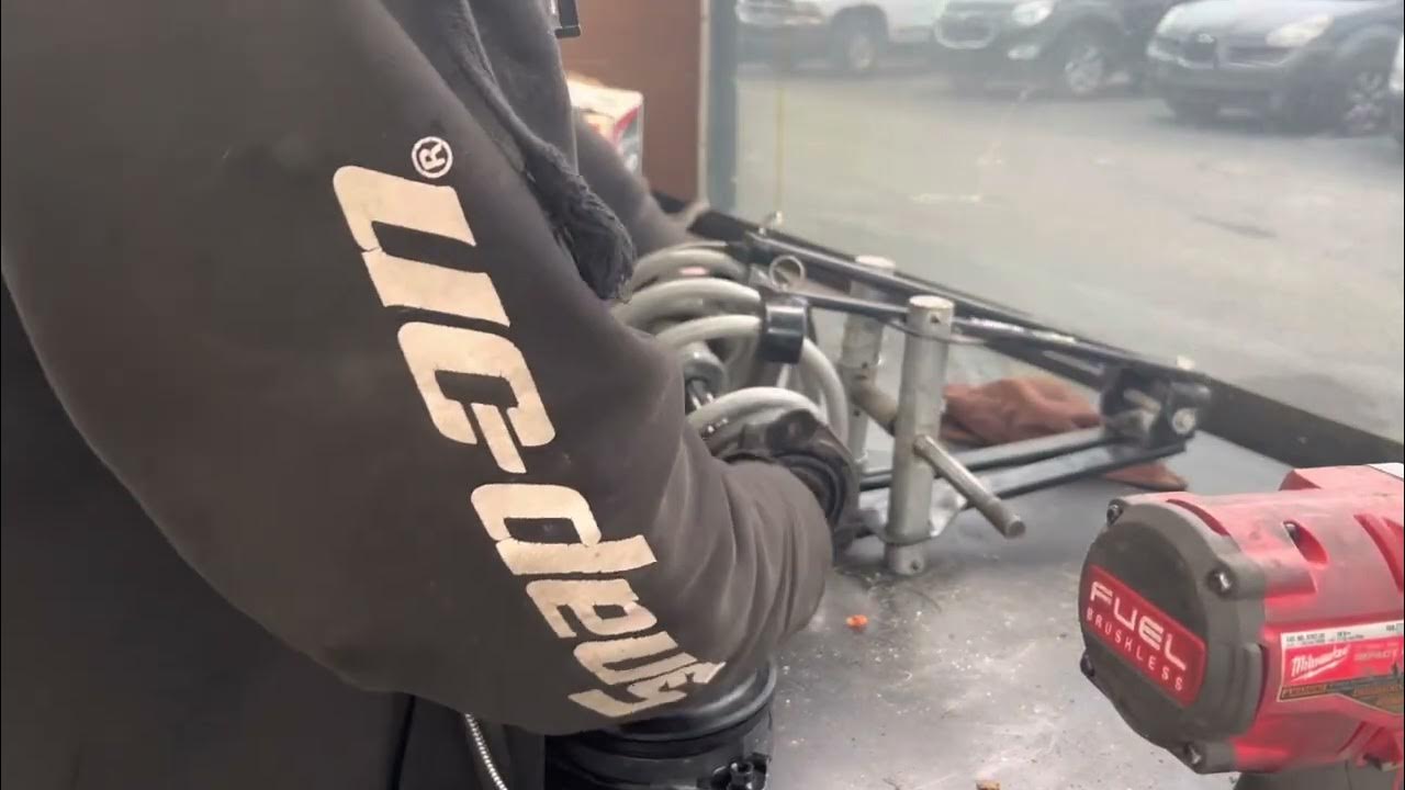 I do not feel safe using this Pittsburgh strut spring compressor YouTube