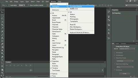 02. Switching and Customizing Workspaces | Getting Started with Photoshop CS6 | Baruna Designs