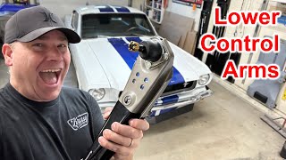 how to replace the lower control arm - classic mustang