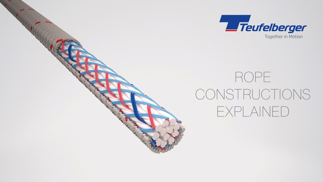 TEUFELBERGER rope constructions expained 