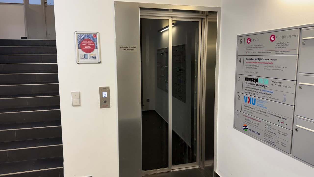 Haushahn Aufzug mod. Brobeil (Stuttgart) Königstraße 4