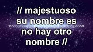 Video thumbnail of "Hermoso nombre - Hillsong Español (Letra)"