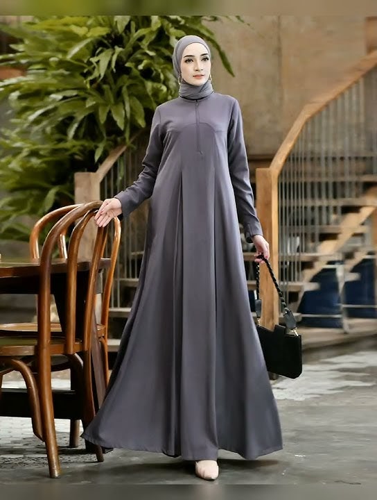 busana muslim terbaru trend melenial cantik nyaman syar'i fleksibel anggun aktif 050922c