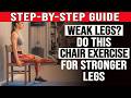 OVER 60? 1 Chair Exercise Is All You Need for Stronger Legs — Better Than Walking!