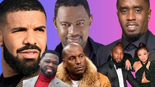 Drake & Diddy House gets SPRAYED, Brian McKnight son DRAGS Tyrese, Jeezy, Jeannie Mai, 50 Cent sues