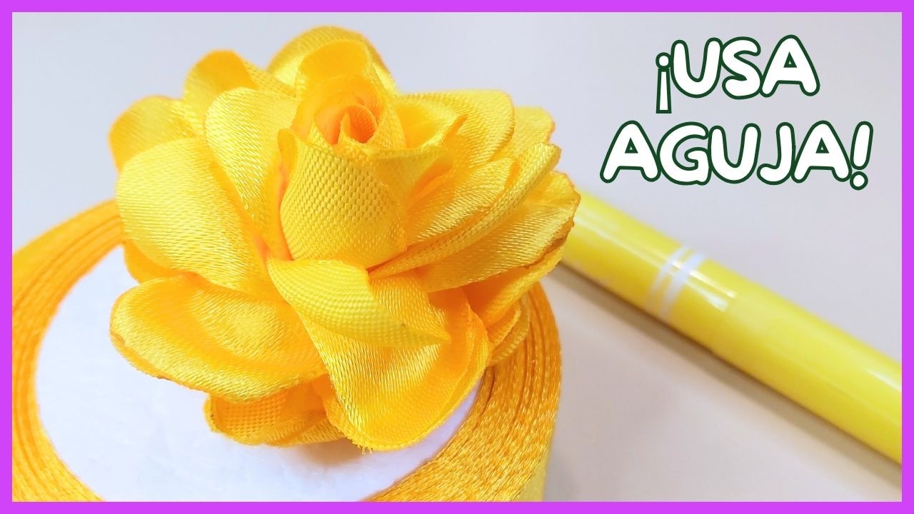 Розы из лент: 2 техники вышивания нитками для профессионального результата 🌹