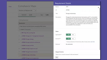 Solution demo Compliance Management