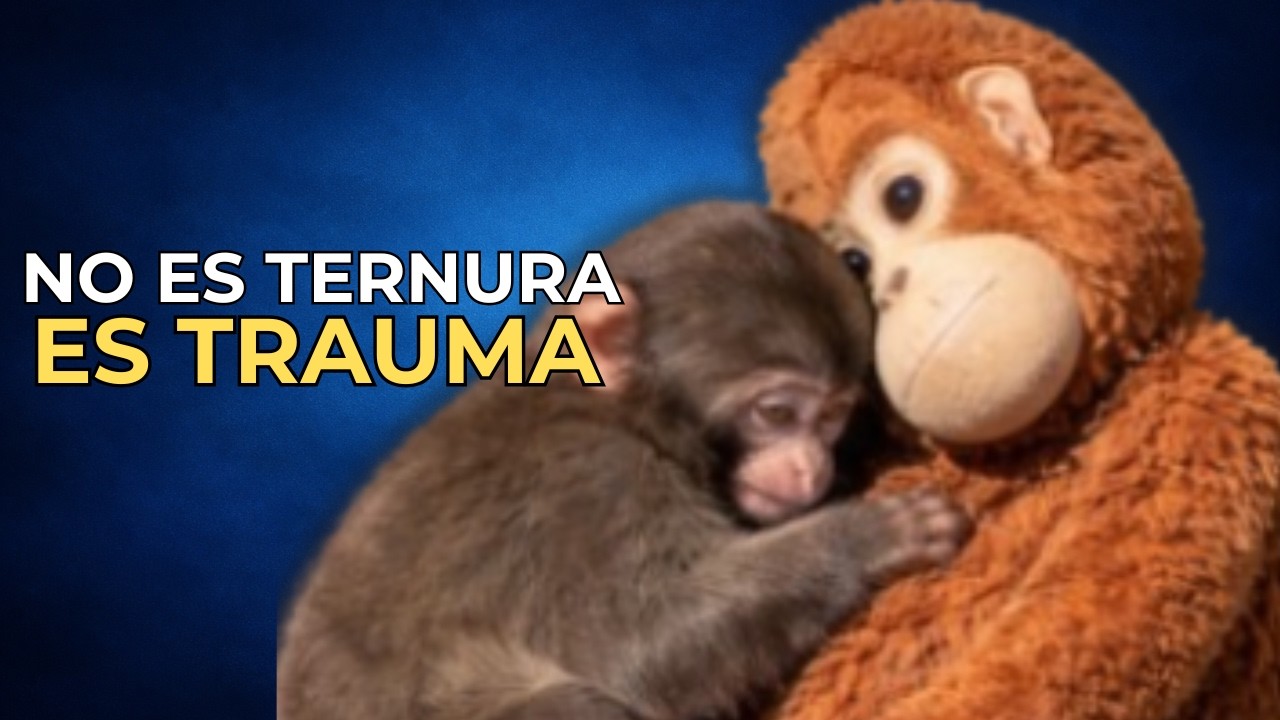 ESTE EXPERIMENTO UN MONO EXPLICA TU INFANCIA: TRAUMA, APEGO Y DOLOR EMOCIONAL
