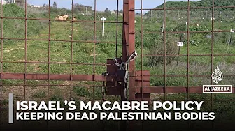 Israel’s decades-old macabre policy denies Palestinians the right to bury their dead