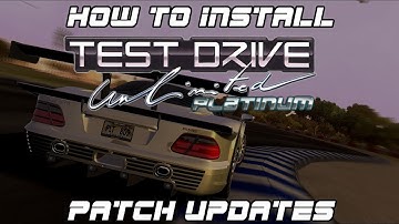 HOW TO Install Test Drive Unlimited Platinum (Patch Updates)