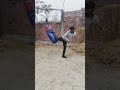 How to do back Kick and taekwondo #viral #shorts #boxingbag prectice #powerful #trending 💪🇮🇳