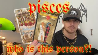 PISCES 🧐Who is this person?!- THEYRE DESPERATELY TRYING TO FLIP THE SCRIPT ON YOU FOR SYMPATHY