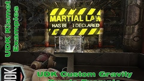 UDK Custom Gravity Puzzle Implementation Script | Kismet Example by Devin Sherry